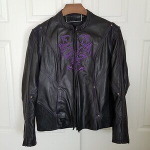 Milwaukee Leather - Unik womens motorcycle jacket and Chaps EUC Size 3XL/2XL